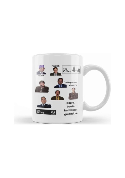 The Office Show Kupa Bardak Porselen Karışık