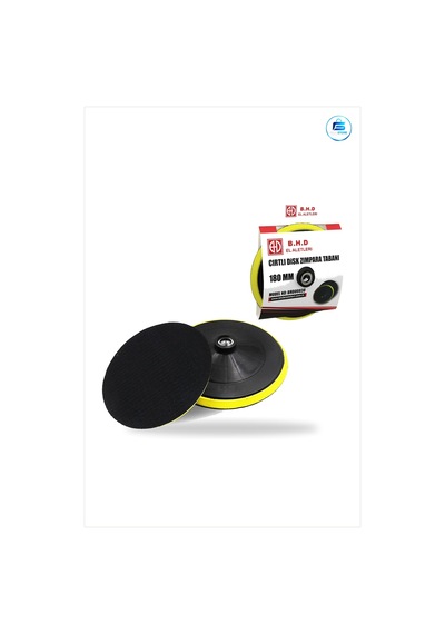 Cırtlı Zımpara Ucu 7 İnç 180 Mm Disk Tabanı Alüminyum Alaşımlı Gö