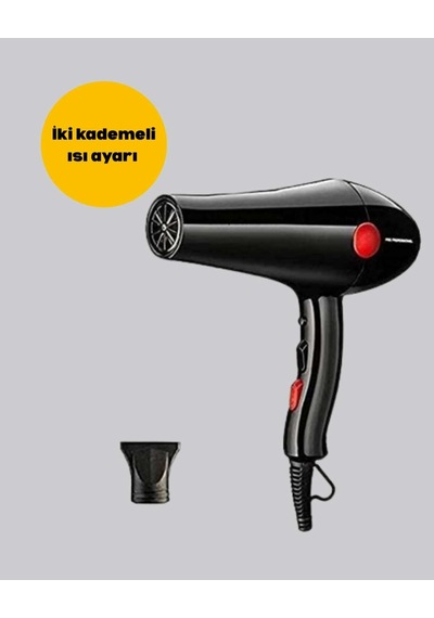 2200w Güçlü Fön Makinesi Tüm Saç Tipleri İçin Profesyonel