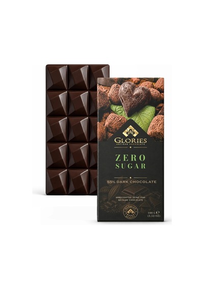 5 Adet Glories Bitter Vegan-şekersiz Çikolata 100 G