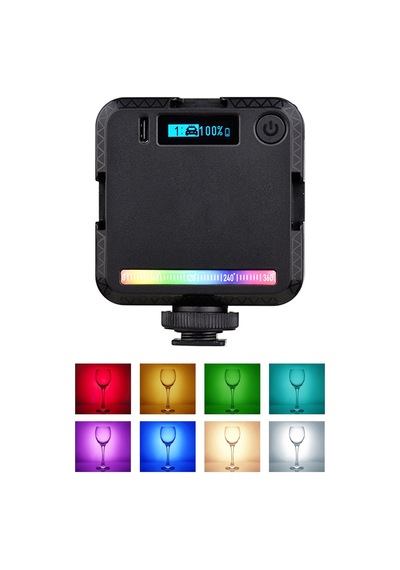Şarjlı 100 Led Selfie Video Kamera Işığı Tripod Uyumlu Ve Mandallı 3500-6500 ,dimmer Ayarlı
