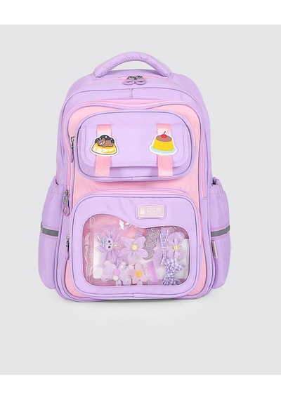 Ççs Kids Premium Okul Sırt Çantası İlkokul Ortaokul Günlük İthal Sırt Çantası Mor 51976