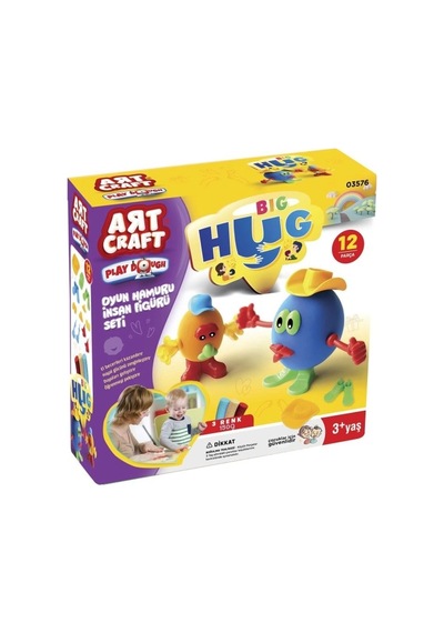 Oyun Hamuru 150gr - İnsanfigür Çok Renkli
