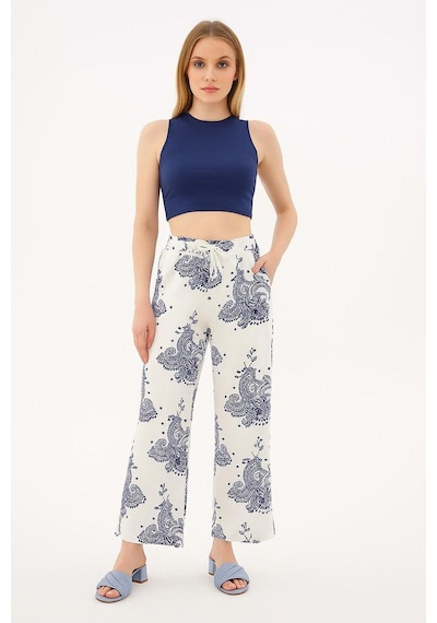 Fashion Friends Kadın Pantolon 25y0450k1 Ekru