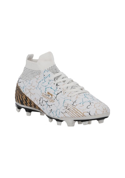 Slazenger Corner Erkek Çocuk Halı Saha Beyaz / Mavi Futbol Ayakkabısı Beyaz / Mavi