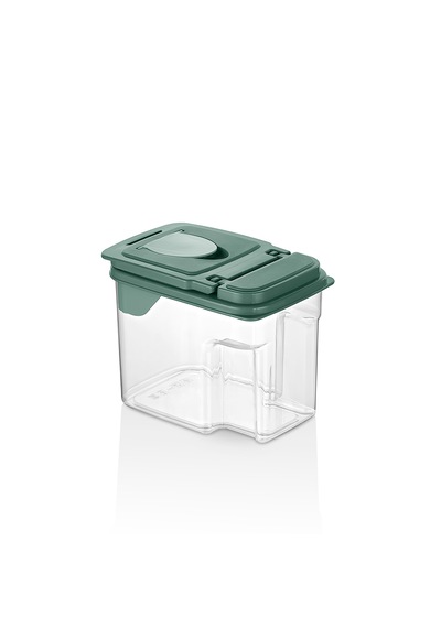 Erzak Kabı 1,8 Litre Sızdırmaz Gıda Saklama Kabı, Pratik Ve Dayanıklı Yeşil
