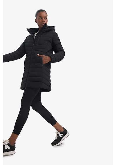 Defacto Defactofit Su İtici Regular Fit Kapüşonlu Şişme Parka Mont C6035ax25wnbk81 Siyah-bk81