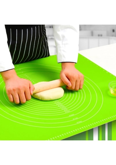 Buffer 40 50Cm Silikon Ölçekli Ekmek Hamur Açma Matı