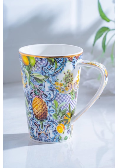 Acar Capri Porselen Kupa - 380 Ml Renkli