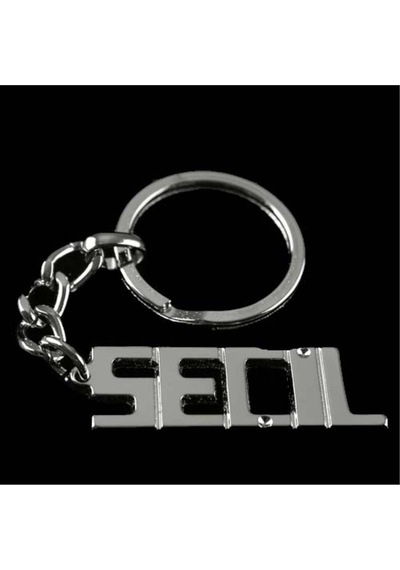 Seçil - 658 - - Nazblsmm - İsimli Anahtarlık Çok Renkli