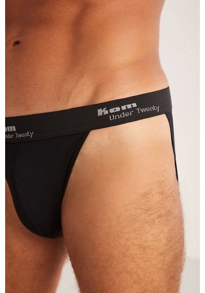 Kom Kevin Tanga Erkek Slip Siyah