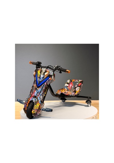 36v 350w Elektrikli Drift Scooter 3 Hızlı 25 Km/h 100 Kg Taşıma Kapasiteli Lacivert Lacivert