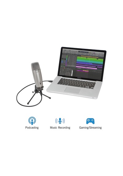 Samson 29/c01upro Usb Mikrofon, Gümüş