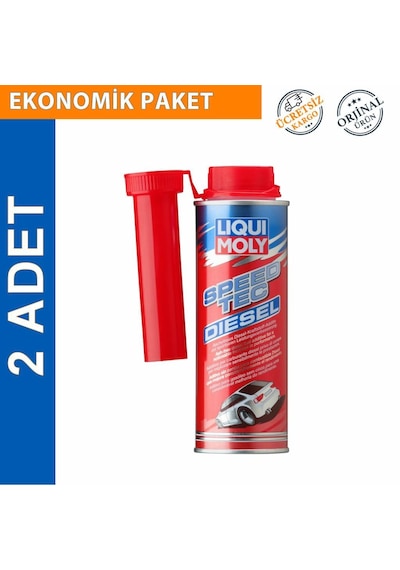 Liqui Moly Speed Tec Dizel Yakıt Katkısı 250 ML 2 Adet 3722