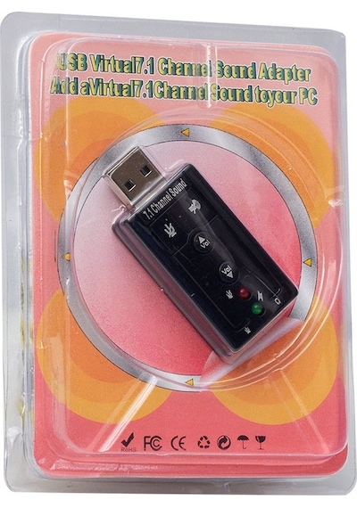 7.1 Channel Usb 2.0 Ses Kartı 4434