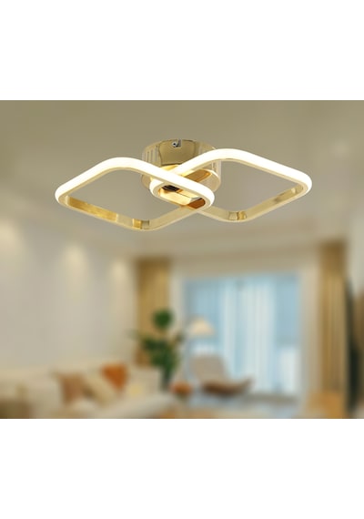 Tt405-2-fsr Tt Ayd 3 Renk Işık Fransız Sarı Kaplama Led Avize Rose Gold