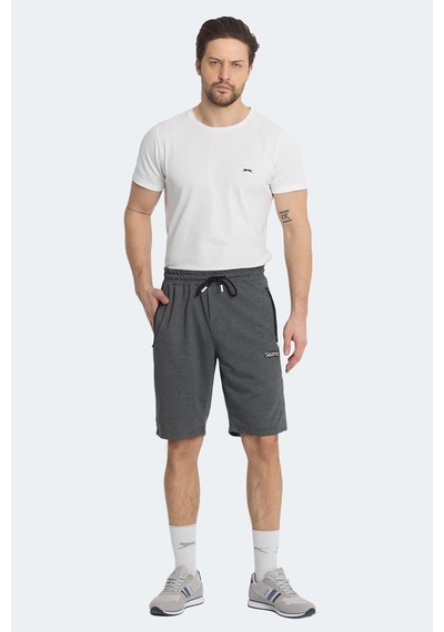 Slazenger NAGI Erkek Cepli Koyu Gri Şort