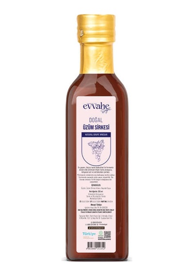 Doğal Üzüm Sirkesi 225 Ml