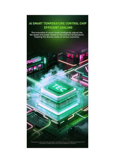Hk-5 Pro Manyetik/çıkarılabilir Tutacaklı Akıllı Telefon Soğutucu Oyun İçin Eğlenceli, Apple iOS Uyumlu/android