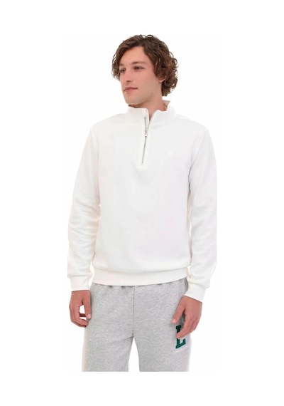 Lumberjack 5w Mb Bs47 Hzıp Sw 5pr Ekru Erkek Sweatshırt Ekru