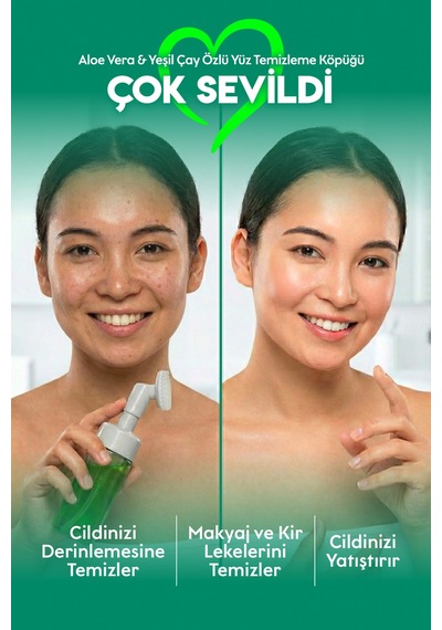 Doğal Yüz Temizleme Köpüğü Yüz Kirlerinden Arınmanın En Kolay Formülü 150 Ml
