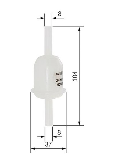 BOSCH F026407192 YAĞ FİLTRESİ ELEMANI