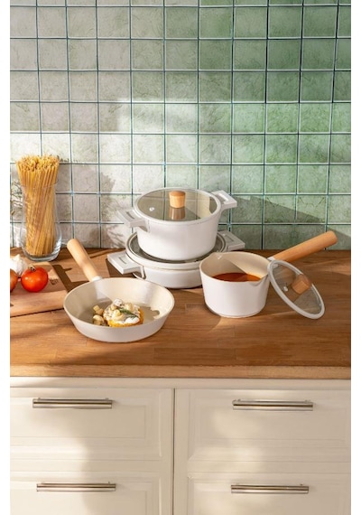 Emsan Crystal Elegant 7 Parça Tencere Seti