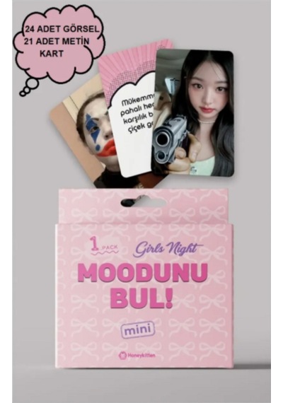 Moodunu Bul Mini Girls Night 1. Paket