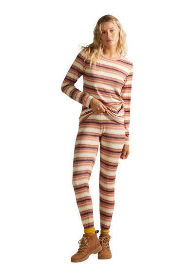 Billabong - Warm Up Tech Ls Renkli Bej
