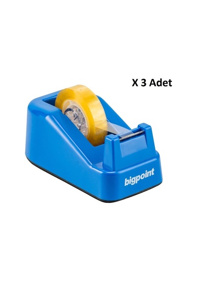 Bigpoint Bant Kesme Makinesi 33mt Küçük Mavi X 3 Adet