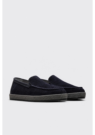 Fast Step Hakiki Deri Erkek Casual 722ma607 Lacivert Süet
