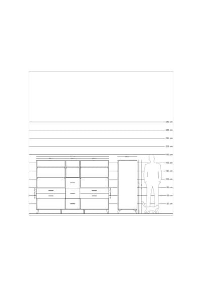 Kronos Dolap 8 Raflı 7 Çekmeceli 220x59x163 Çam-antrasit Çam-antrasit Kronos Dolap 8 Raflı 7 Çekmeceli 220x59x163 Çam-antrasit Çam-antrasit