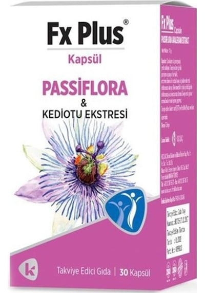 Fx Plus Passiflora ve Kediotu Eki 30 Kapsül