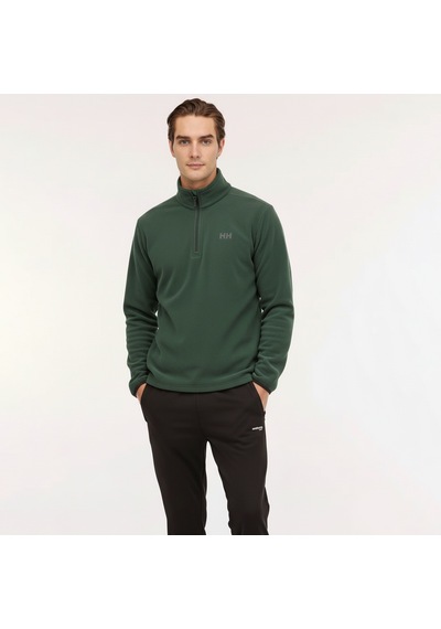Helly Hansen Polar Mount Fleece Erkek Yeşil Dik Yaka Sweatshirt Yeşil