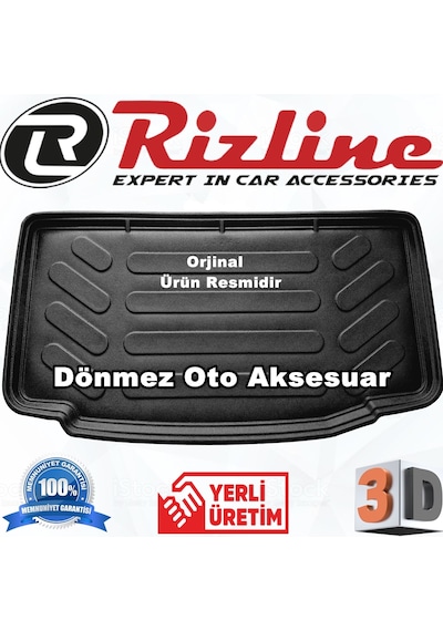 Hyundai İ10 3D Bagaj Havuzu Paspası 2014 Sonrası Rizline N11.15890