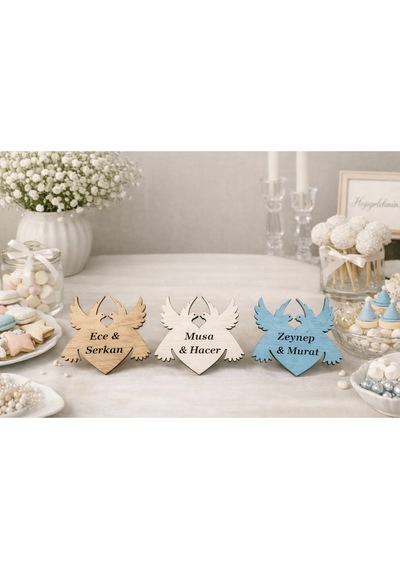 Kuş Temalı Magnet Kişiye Özel 25 Adettir No 042