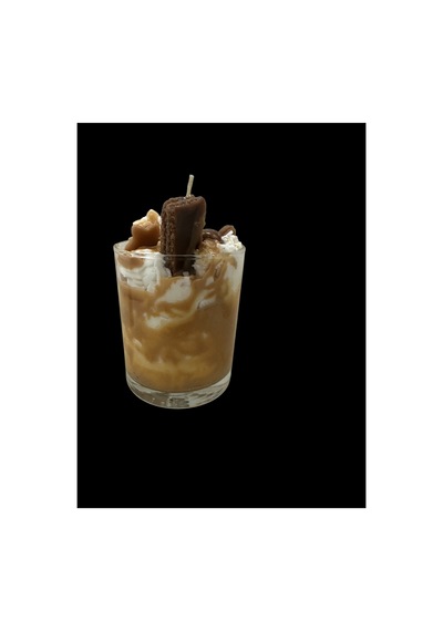Cafe Latte Soya Mum Çikolata Kokulu Kahverengi