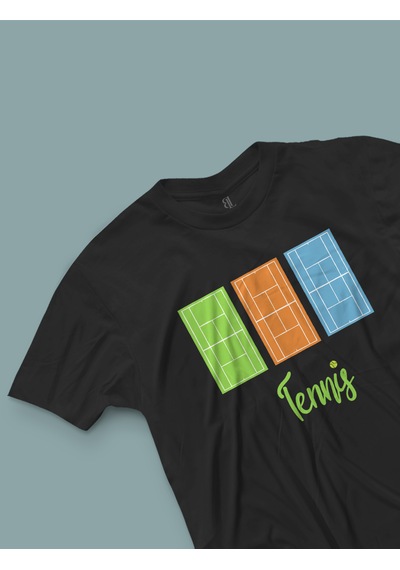 Fnbx Tenis 3'lü Saha T-shirt Siyah