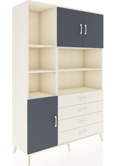 Hyperion Dolap 8 Raflı 4 Çekmeceli 3 Kapaklı 132x44x195 Aytaşı-antrasit/aytaşı Antrasıt/aytası Hyperion Dolap 8 Raflı 4 Çekmeceli 3 Kapaklı 132x44x195 Aytaşı-antrasit/aytaşı Antrasıt/aytası
