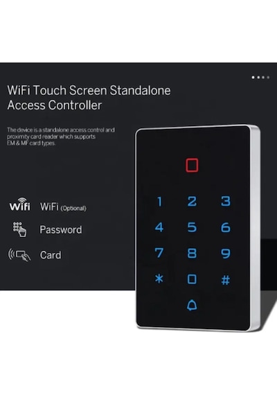 Electrima Wıfı Tuya Akıllı Şifreli Kapı Kilidi Ip68 Su Geçirmez