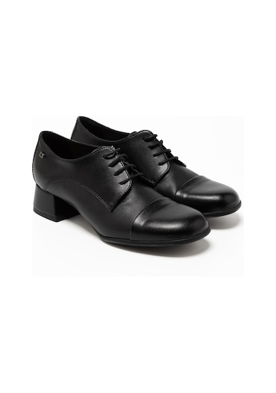 Nappa Pelle Nero Oxford Klasik Kadın 1n5788dm Donna Serena 5788dm Nap Pel Ner/lız Ner Siyah