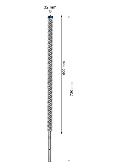 Bosch Expert Sds Max-8x Kırıcı Delici Delme Ucu 32 X 600 X 720 Mm  - 2608900256