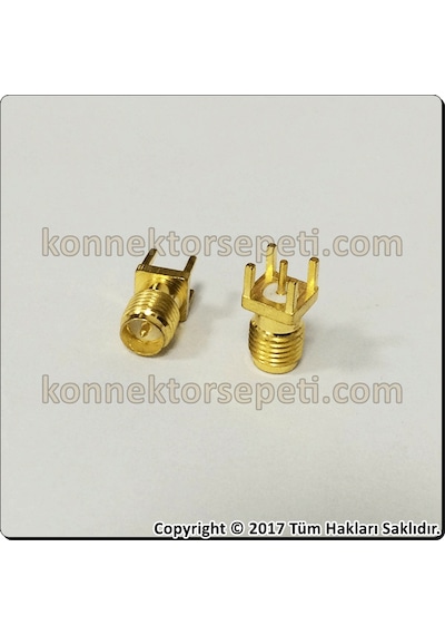 RP SMA dişi Pcb Konnektör 50Ω
