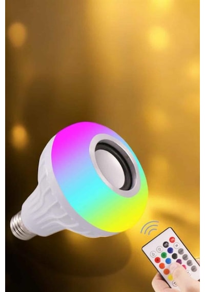 Lamba Led Hoparlör Dayanıklı Ve Uzun Ömürlü Bluetooth Hoparlör - Lisinya