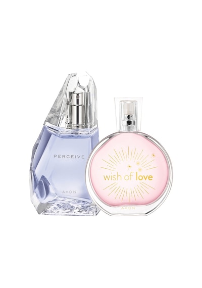 Avon Perceive Kadın Parfüm EDP 50 ML + Wish Of Love Kadın Parfüm EDT 50 ML