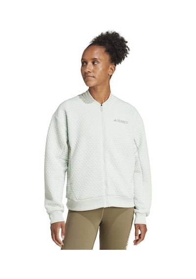 Jf9064-k Adidas Terrex Xploric Sweater Kadın Ceket Yeşil Jf9064-k Yeşil