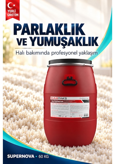 Supernova Halı Yıkama Şampuanı 60kg Tekli