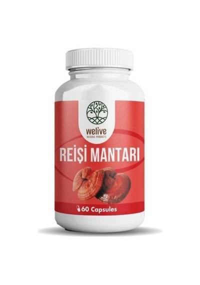 Reişi Mantarı 1000 Mg Günlük Destek 60 Kapsül Bitkisel Takviye