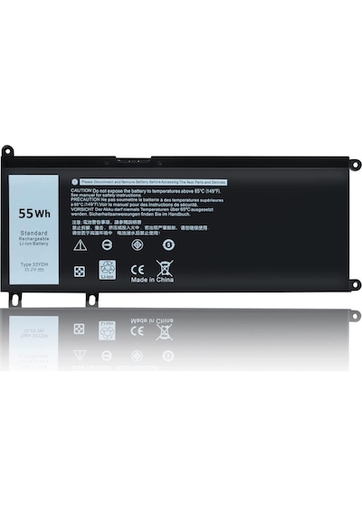 Dell G3 3579, 3779, 33ydh 9nf2 W7nkd 7fhhv P30e 81pf3 Batarya Pil
