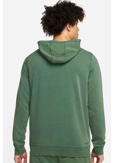 Nike Jordan Dri Fit Men's Fleece Pullover Hoodie Erkek Kapüşonlu Sweatshirt Yeşil Yeşil